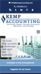 Mobile Screenshot of kempaccounting.com